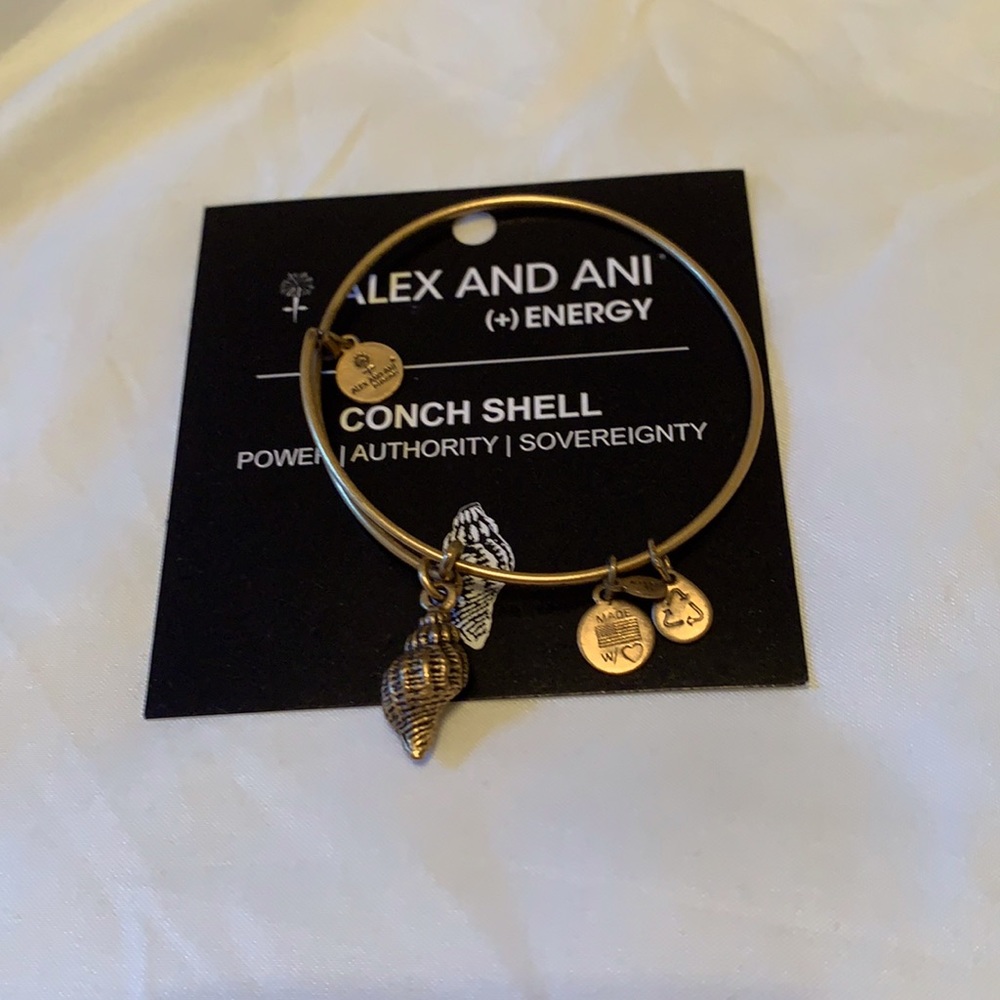 Alex and Ani Conch Shell Bracelet
